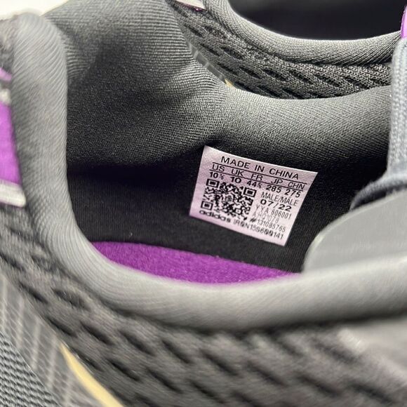 Adidas Black Panther SL20.3 BP2 Running Shoes Wakanda HQ1078 Marvel Men 10.5-NWT - Picture 6 of 10